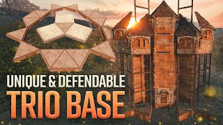 The Saber  RUST Defendable TRIO Base Design 2022 [upl. by Snah]