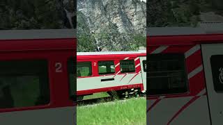 Switzerland Grindelwald to Gornergrat Zermatt Waterfall June 5th 2023 125 PM [upl. by Nowyt]