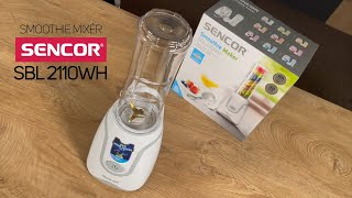 Unboxing Smoothie mixér Sencor SBL 2110WH [upl. by Ennazzus160]