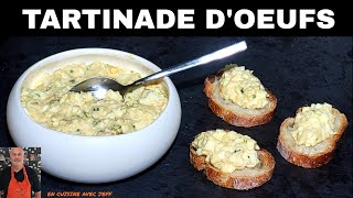 recette de tartinade doeuf [upl. by Ludvig]