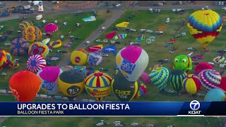 Upgrades to balloon fiesta park [upl. by Ennayt]