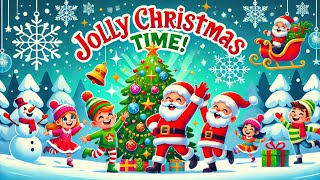 Jolly Christmas Time  Nursery Rhymes amp Kids Songs peekaboozone [upl. by Winser725]