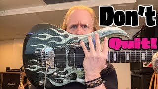 How to Stay Motivated Learning Metal Guitar Techniques [upl. by Jarad]