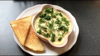 🥘🍳TASTY BREAKFAST IDEA  BAKED CRÈME FRAICHE EGGS🍲💯 [upl. by Emmy871]