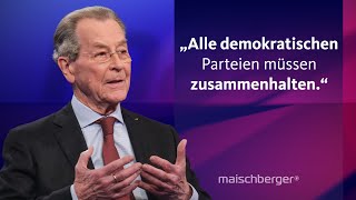 Franz Müntefering über den Krieg gegen die Ukraine Gerhard Schröder und die Ampel  maischberger [upl. by Yebloc466]