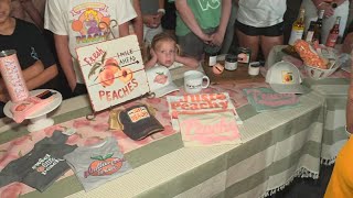 Parker County Peach Festival celebrating 38th year [upl. by Ardnuassac552]