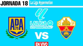 Alcorcon 02 Elche en vivo La Liga Hypermotion 202324 Jornada 18 [upl. by Meeker]