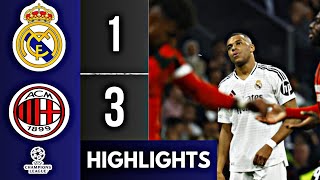 Real Madrid VS AC Milan  Highlights  Champions League  6 November 2024 [upl. by Andri]