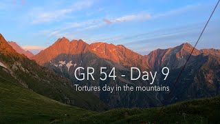 Day 9 Hiking 220km through the French Alps  Ultralight on the GR54 [upl. by Tjon]