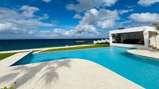 Breathtaking oceanfront villa for sale in Dominican Republic [upl. by Yrred]