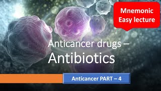 Anticancer antibiotics mnemonicusesADRquick learningexplanation tamilDrsridevi sangeetha [upl. by Hulburt]