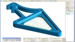 8  SmartCAM Rest Machining Regions [upl. by Nwonknu]