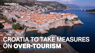 Croatian authorities implement several measures to manage tourism [upl. by Bertrand]