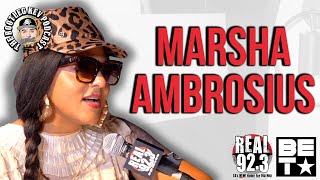 Marsha Ambrosius on Dr Dre Produced Album quotCASABLANCOquot amp Singing at Nipsey Hussles Funeral [upl. by Siravart26]