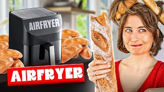 3 RECETTES PAIN AIRFRYER  rapide et super facile 👌 [upl. by Finzer]