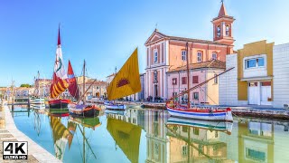 Walkin tour in Italy 4kCesenatico italy italia relaxing walkingtour walking 4k [upl. by Suiraj]