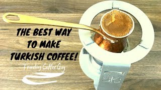 How to Make Turkish Coffee Like a World Champion Barista [upl. by Tiebout136]