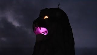 Sentosa Island Singapore  Sentosa Merlion During a Thunderstorm 2018 [upl. by Isnyl]