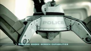 CRAB Robot London Riot Police  Prototype Sentry Mech [upl. by Krute640]