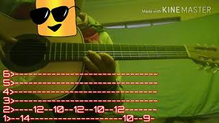 Linda Cancion De Los Kjarkas quotCICATRICESquot punteada tutorial tablatura de guitarra Suscríbanse [upl. by Ohs626]