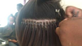 Micro Ring Hair Extensions For Thin Hair [upl. by Drida]