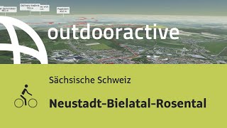 Radtour in der Sächsischen Schweiz NeustadtBielatalRosental [upl. by Olympe425]