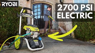 RYOBI 2700 PSI Electric Pressure Washer [upl. by Adnahsor]