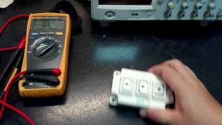 IGBT Testing dengan Multimeter [upl. by Mic]