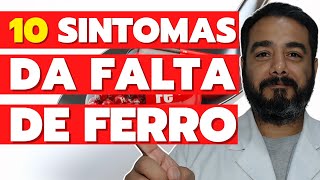 10 SINTOMAS de ANEMIA FERROPRIVA que você PRECISA conhecer o 9 é BEM CRÍTICO  Dr Victor Proença [upl. by Ennylyak]