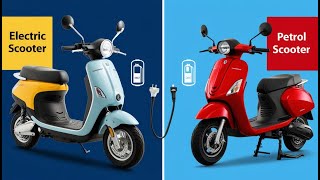 Which scooter is better gasoline or electric [upl. by Aluk]