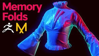 Adding Memory Folds to Clothes with Zbrush and Marvelous Designer [upl. by Renato51]