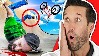 ER Doctor REACTS to Most PAINFUL BMX Bike Fails Ever [upl. by Junette]