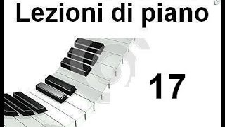 LEZIONE DI PIANOFORTE 17  Scale maggiori e loro diteggiatura [upl. by Enerual]