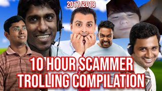 10 Hours of CLASSIC 201718 Scammer Trolling Private Videos TROLLING INDIAN SCAMMERS FUNNY MOMENTS [upl. by Darius]