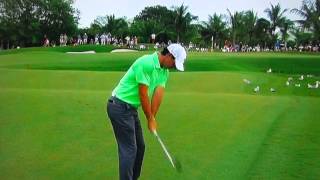 Rory McIlroy  141 Yard PW FramebyFrame 2014 [upl. by Aneed]