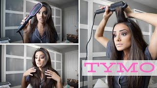 TYMO Hair StraightenerTutorial amp Review [upl. by Anelac]