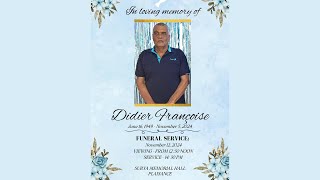 In Loving Memory of Didier Françoise [upl. by Donetta]