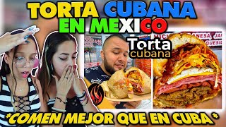 CUBANAS REACCIONAN a TORTA CUBANA HECHO en MEXICO [upl. by Merv738]