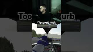 Too much curb… gaming iracing iracingoffical shorts incident racing f4 [upl. by Herc]