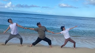 Beach Yoga on Waikiki Beach Nov 26 2024 [upl. by Lasiaf417]