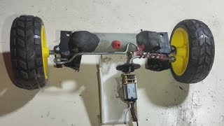 homemade RC Jeep steering Crank [upl. by Helmut]