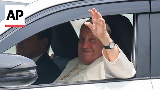 What to know as Pope Francis arrives in Indonesia for southeast Asia trip [upl. by Gosnell12]