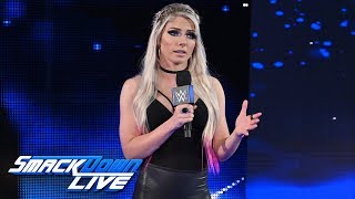 Alexa Bliss announces a WrestleMania SmackDown Tag Team Title Match SmackDown LIVE Apr 2 2019 [upl. by Celinka640]