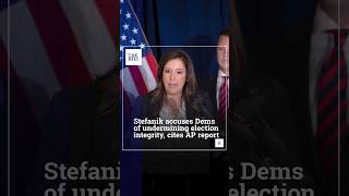 Stefanik Accuses Dems Of Undermining Election Integrity Cites AP Report [upl. by Lorrimor]