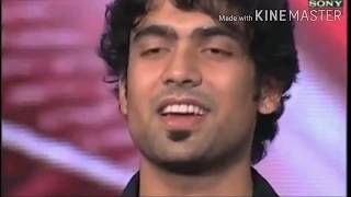 Jubin nautiyal first audition in x factor Shreya ghosalSonu nigam [upl. by Aillemac226]