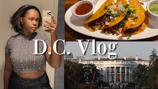 NYC to DC  VLOG  Work life balance  sightseeing in Washington DC [upl. by Nnaillek827]