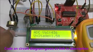 How to Use ADC in MSP430G2 to Measure Voltage [upl. by Ellata]