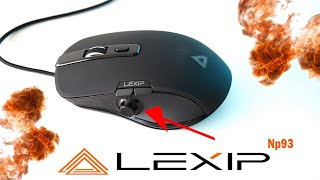 Lexip NP93 Neptunium Alpha Unboxing et Test  Une souris qui se prend pour une manette [upl. by Harry]