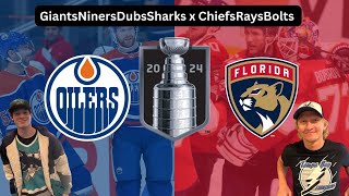 2024 STANLEY CUP FINAL PREVIEW amp PREDICTIONS  Oilers vs Panthers  with GiantsNinersDubsSharks [upl. by Kalin201]