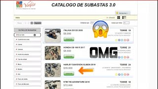 ¿En cuanto se venden REALMENTE la motocicletas en Subastas Ventura Motos de aseguradora [upl. by Airamanna451]